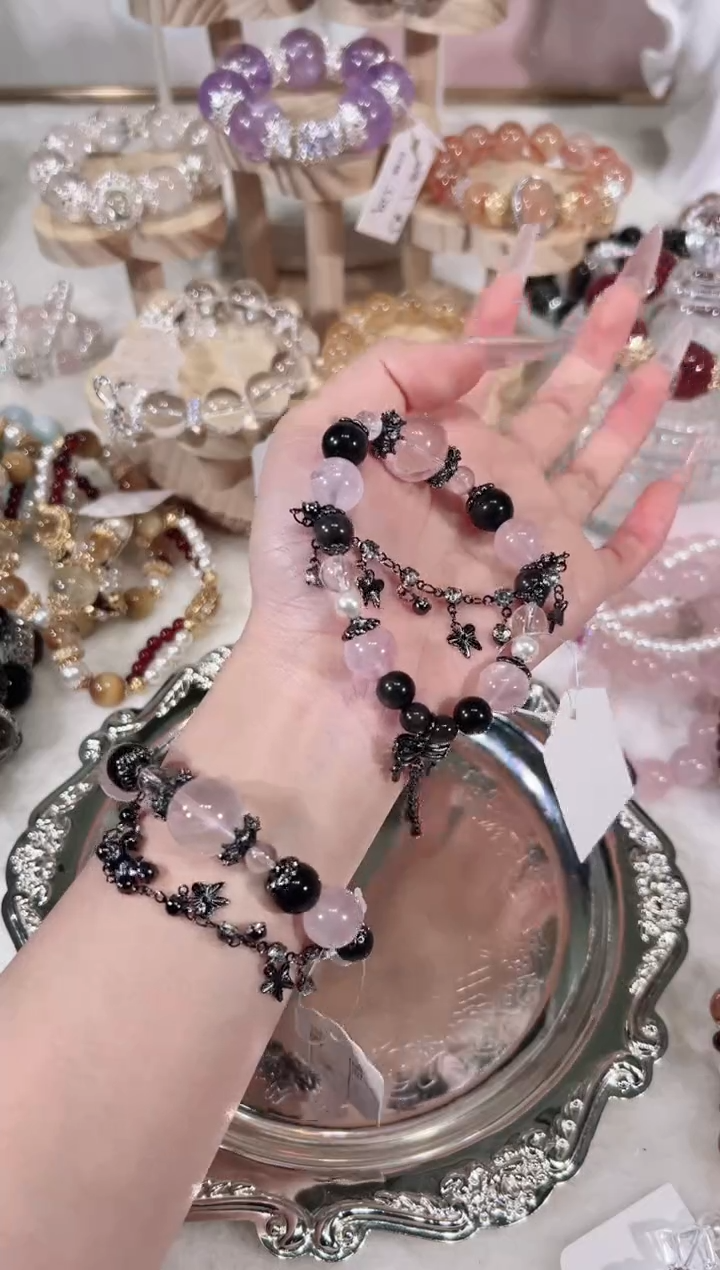 【闪购商品】水晶手链未镶嵌天然水晶默认微瑕 多样性发货发其一
