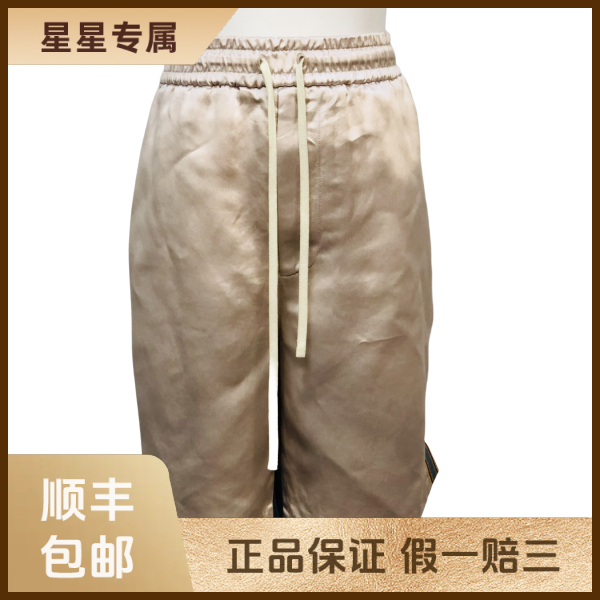 【一件9折】妃鱼/古驰/醋酯纤维/裤子/95新/x零四一七