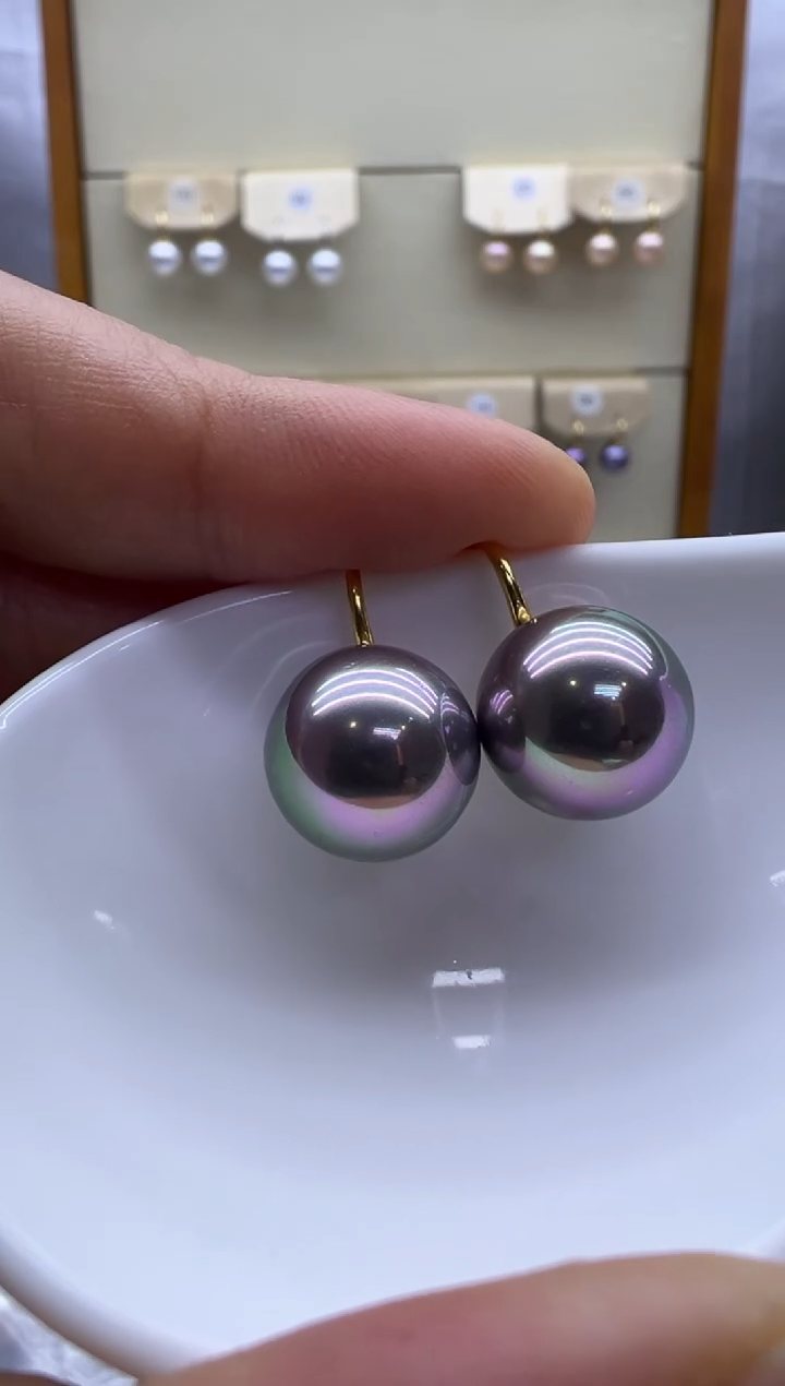 未镶嵌耳饰淡水珍珠053