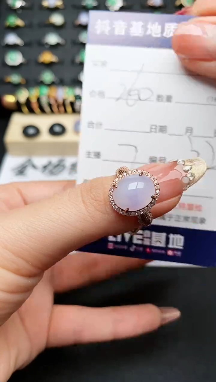 【闪购商品】翡翠戒指银S925镶嵌............