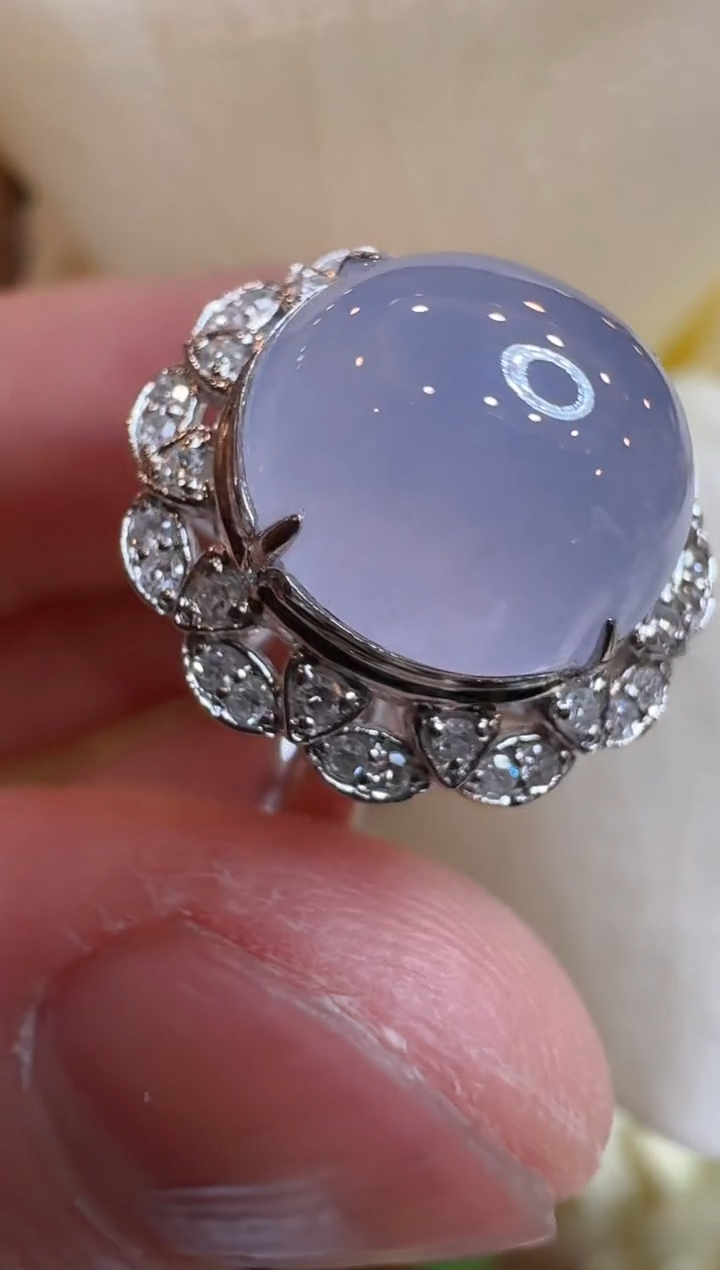 【闪购商品】翡翠戒指18K金镶嵌多样性团购发一件