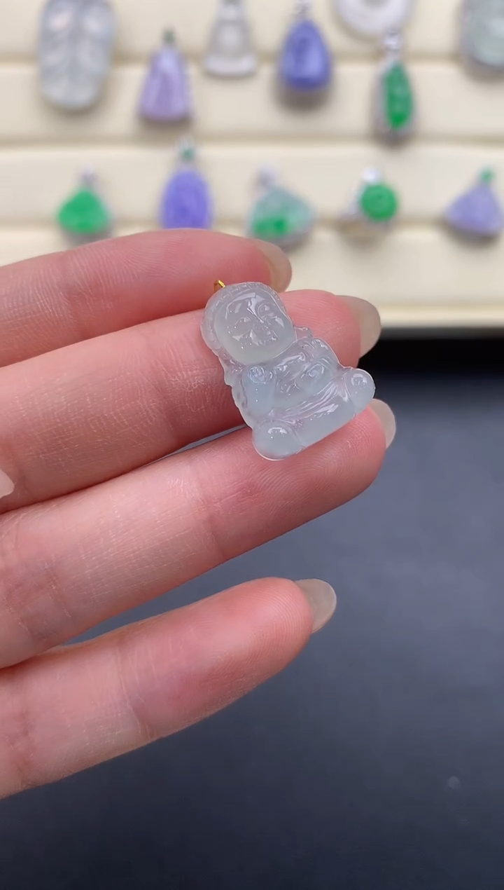 【闪购商品】翡翠颈饰未镶嵌Q475      