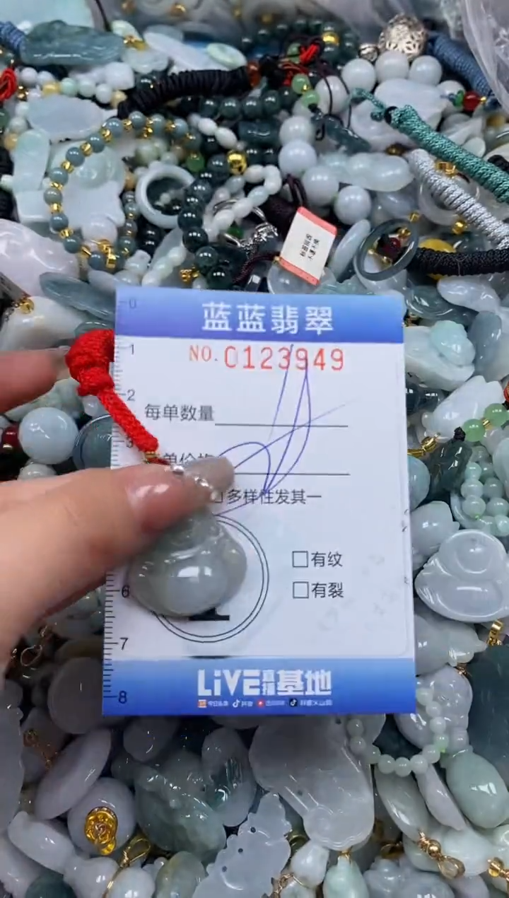 【闪购商品】翡翠颈饰未镶嵌闪购0123949多样性发其一