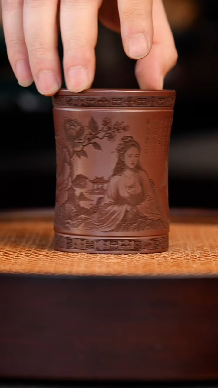 茶杯紫砂宜兴全手工紫砂杯