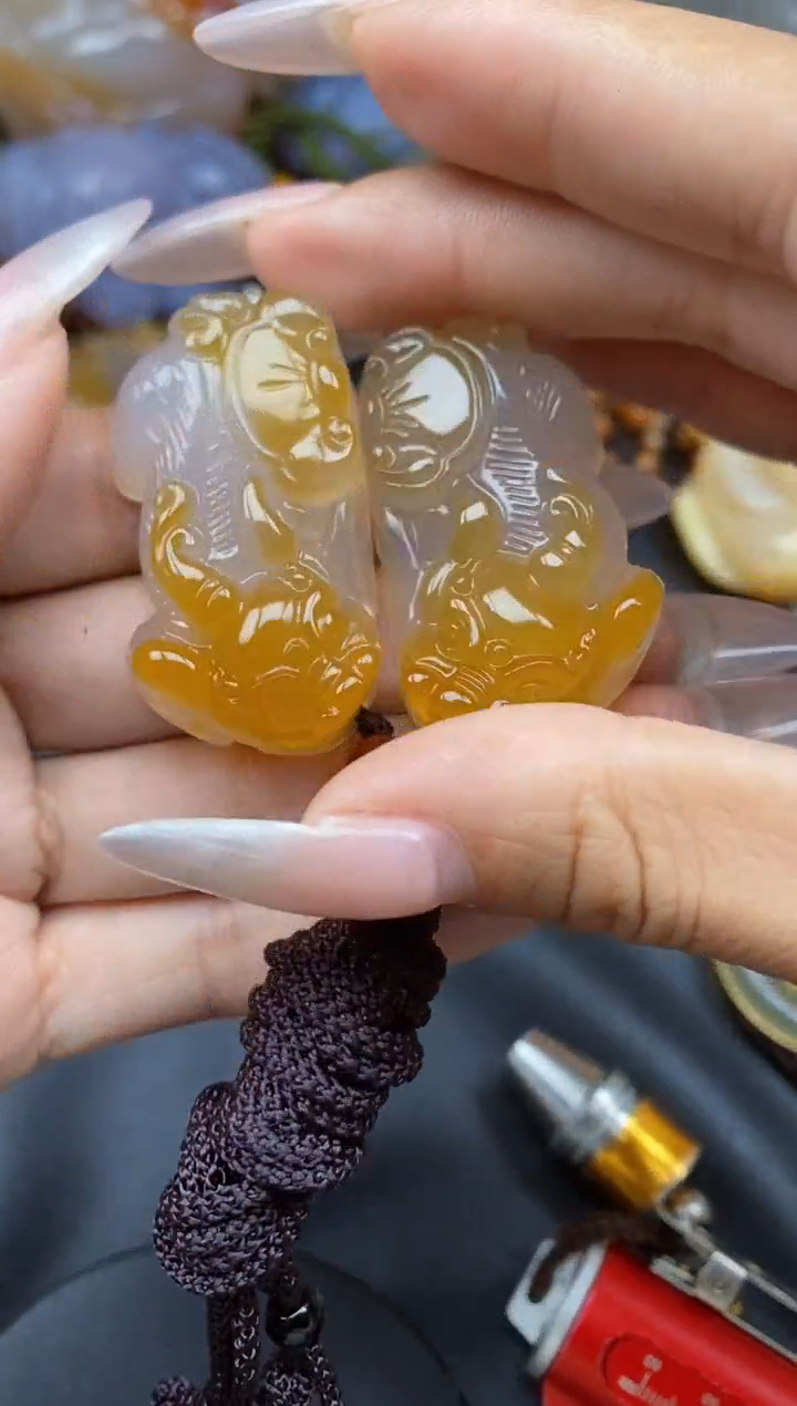 【闪购商品】玛瑙/玉髓颈饰合金ll