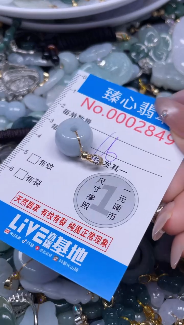 颈饰未镶嵌翡翠2849