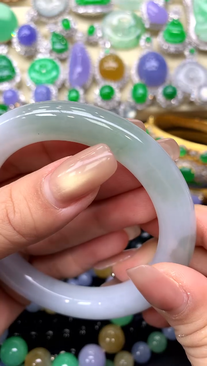 未镶嵌手镯翡翠97-中国好珍宝