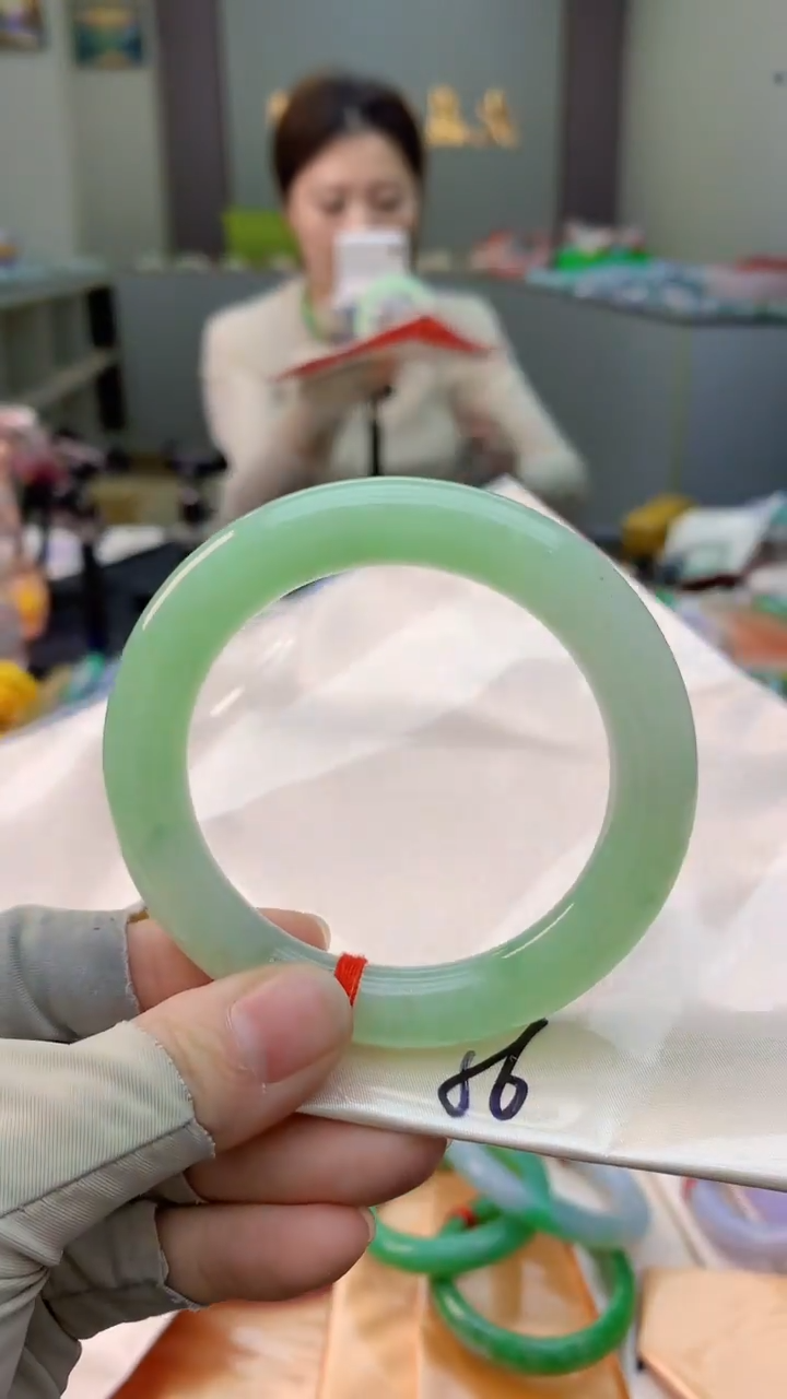 未镶嵌手镯翡翠0752376532