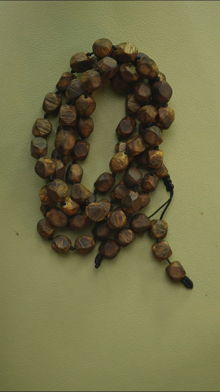 手串沉香随型多圈绿奇楠沉香21g