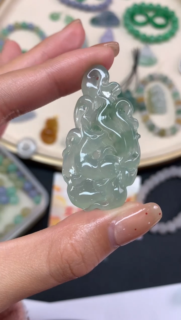 【闪购商品】定制翡翠未镶嵌不退|A531|3800