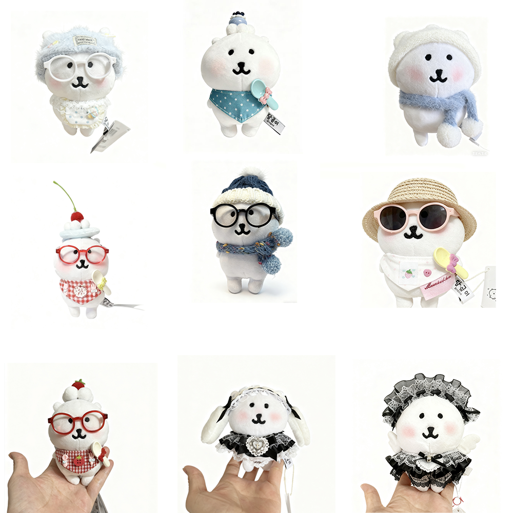 自嘲熊13cm带娃带衣服（巨多款） 非正平替 玩具毛绒玩偶（可直接拍）