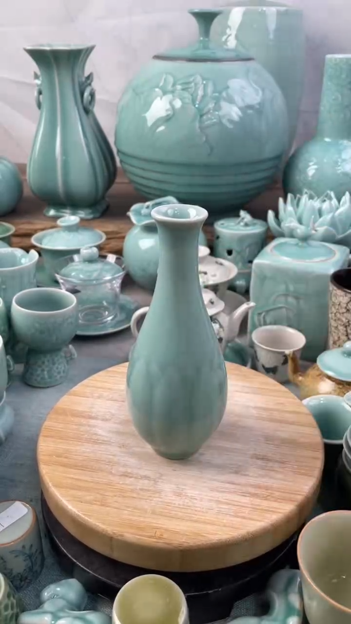 【闪购商品】特价福利 微瑕 慧仙青瓷