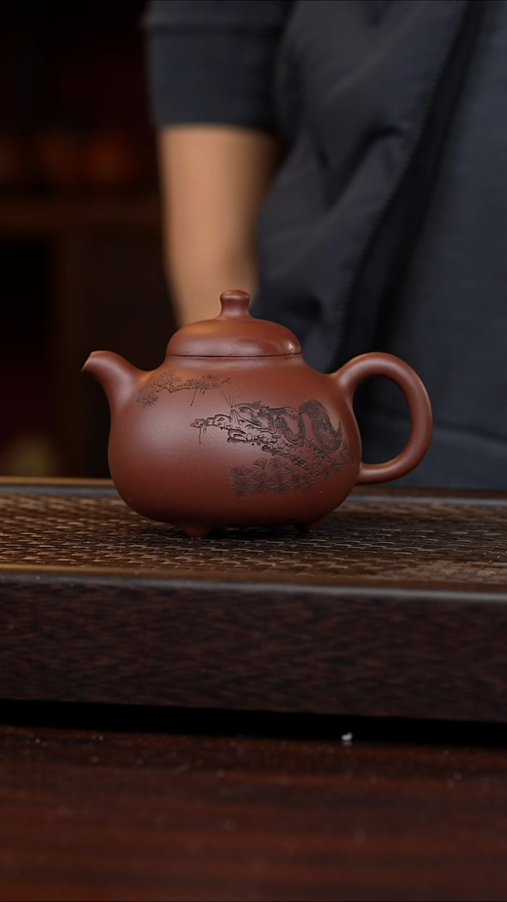 茶壶紫砂丹壶溢香紫砂壶300cc