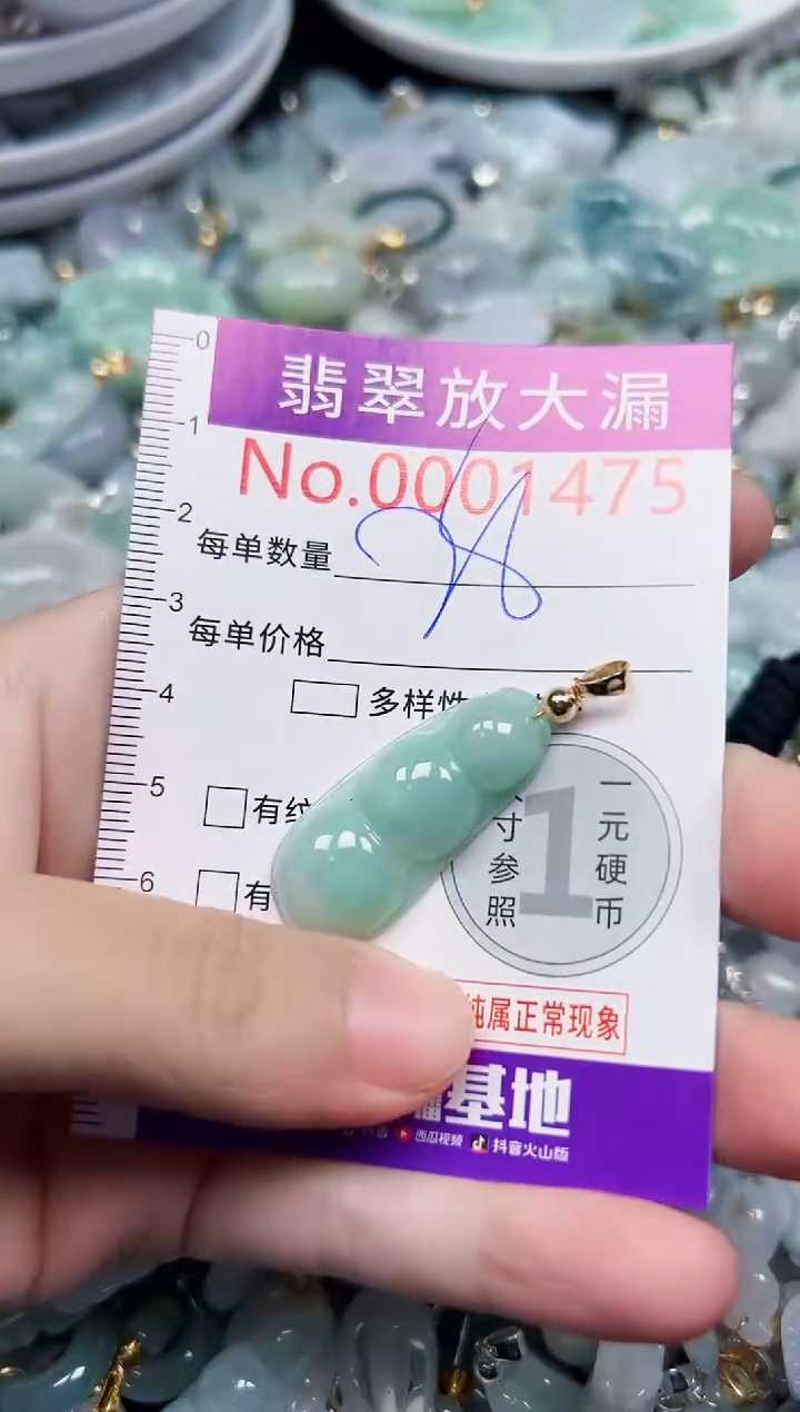 颈饰未镶嵌翡翠1475