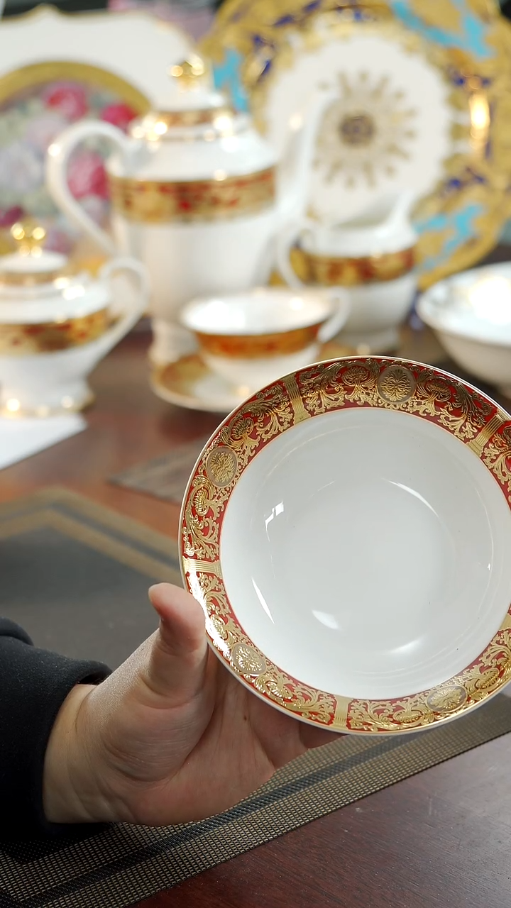 【闪购商品】瓷片6英寸水果碗 福利价