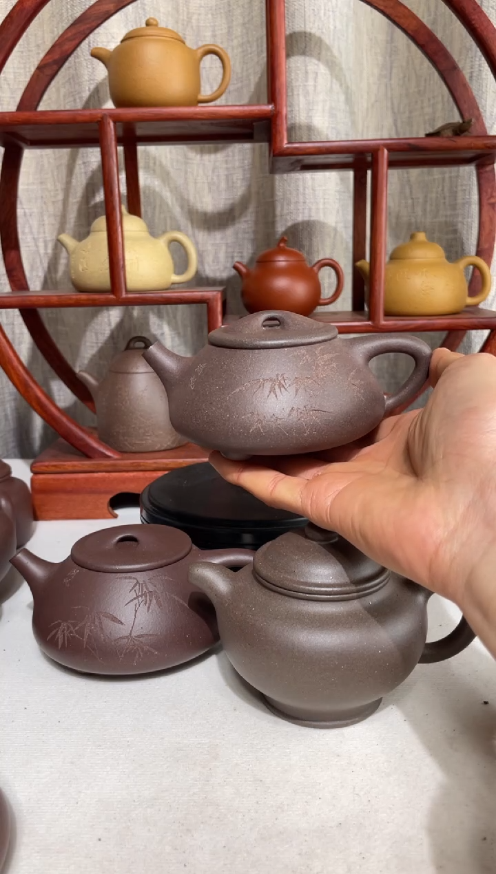 【闪购商品】紫砂茶壶景舟石瓢