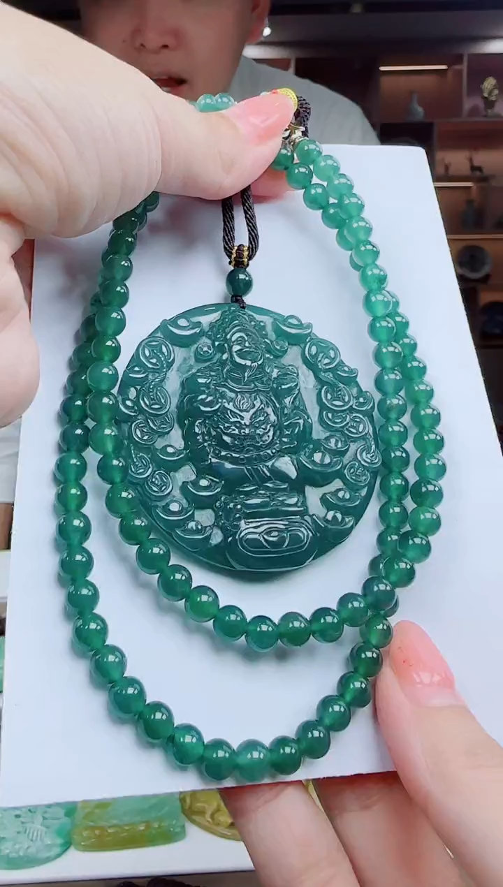 颈饰未镶嵌翡翠多样性发其一79567