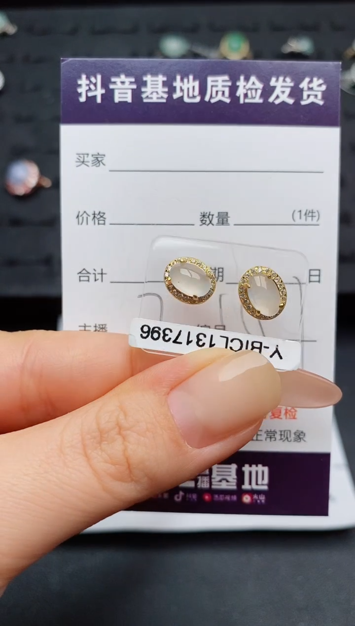 翡翠银S925镶嵌颈饰..............