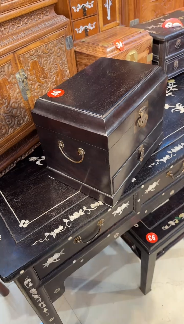 【闪购商品】木木艺紫檀一抽屉官箱950.88