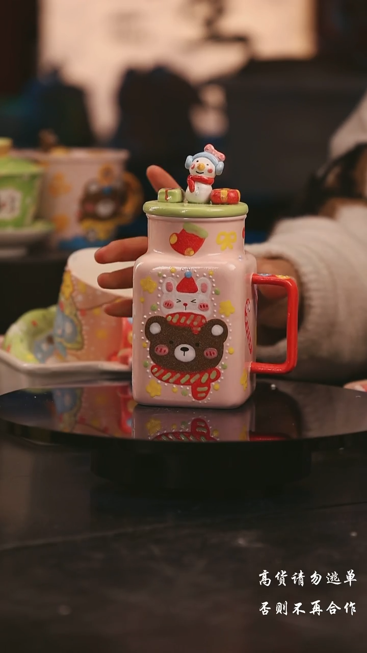 陶瓷景德镇可爱设计师款陶瓷 