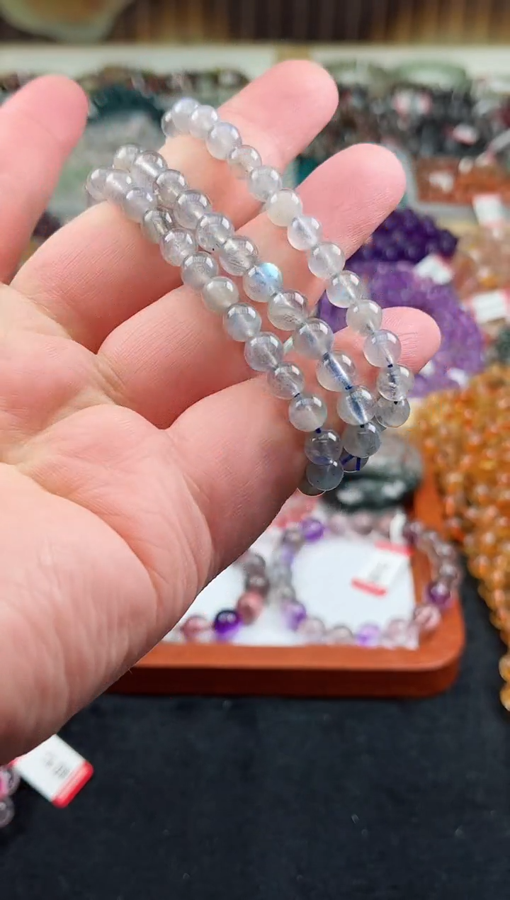 【闪购商品】月光石手链未镶嵌天铭036