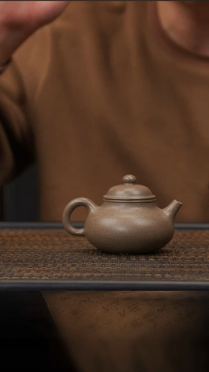 【闪购商品】紫砂茶壶29空山造器CRY 容天/蟹壳青