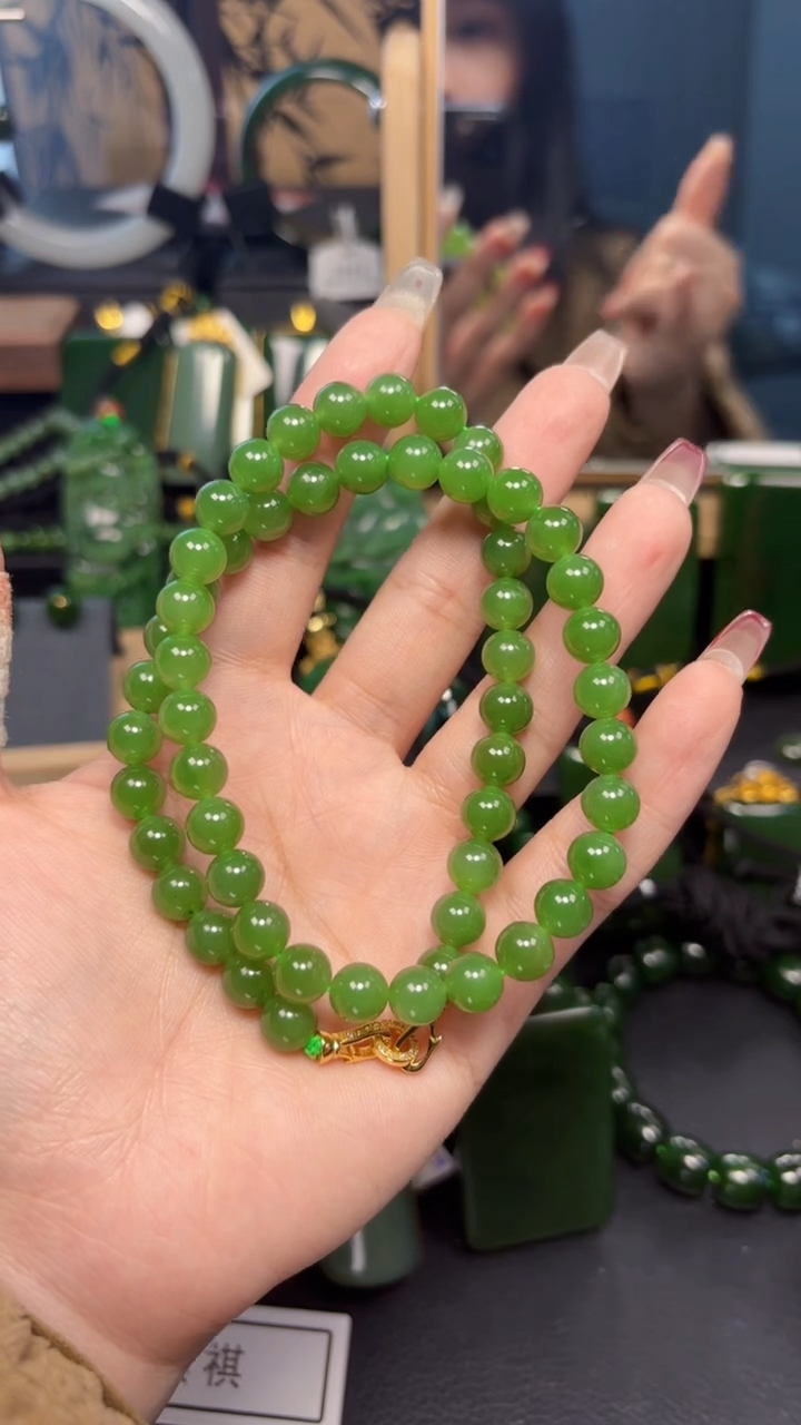 【闪购商品】和田玉（碧玉）颈饰未镶嵌1