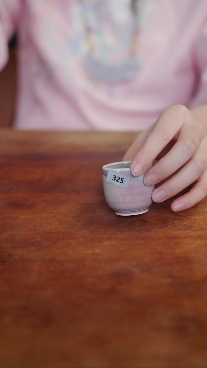 杯等烟雨陶瓷手作主人杯325