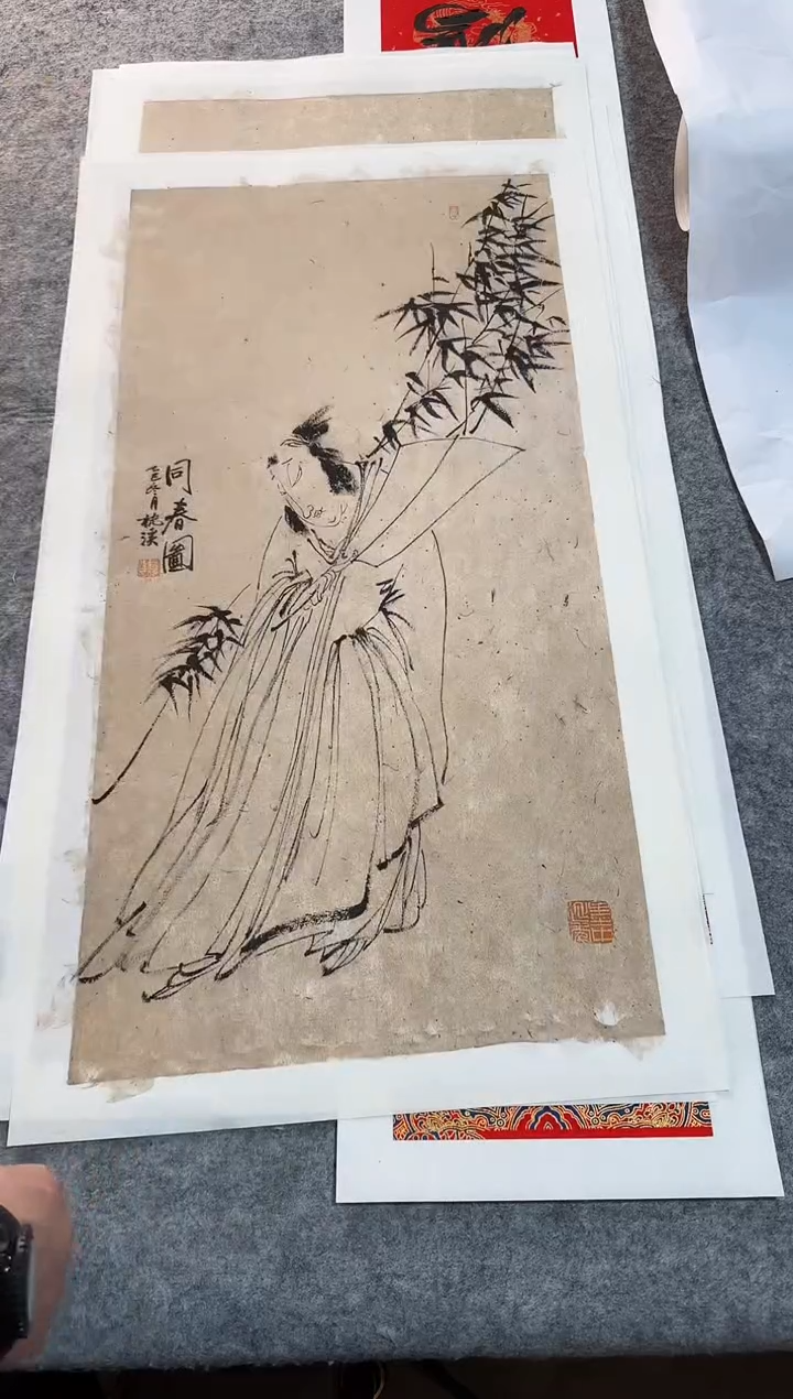 国画枕溪老师精品现货