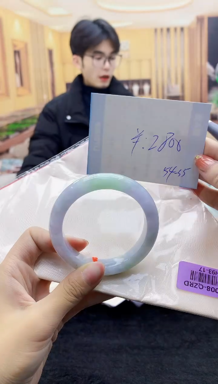 【闪购商品】翡翠手镯未镶嵌     H93-17