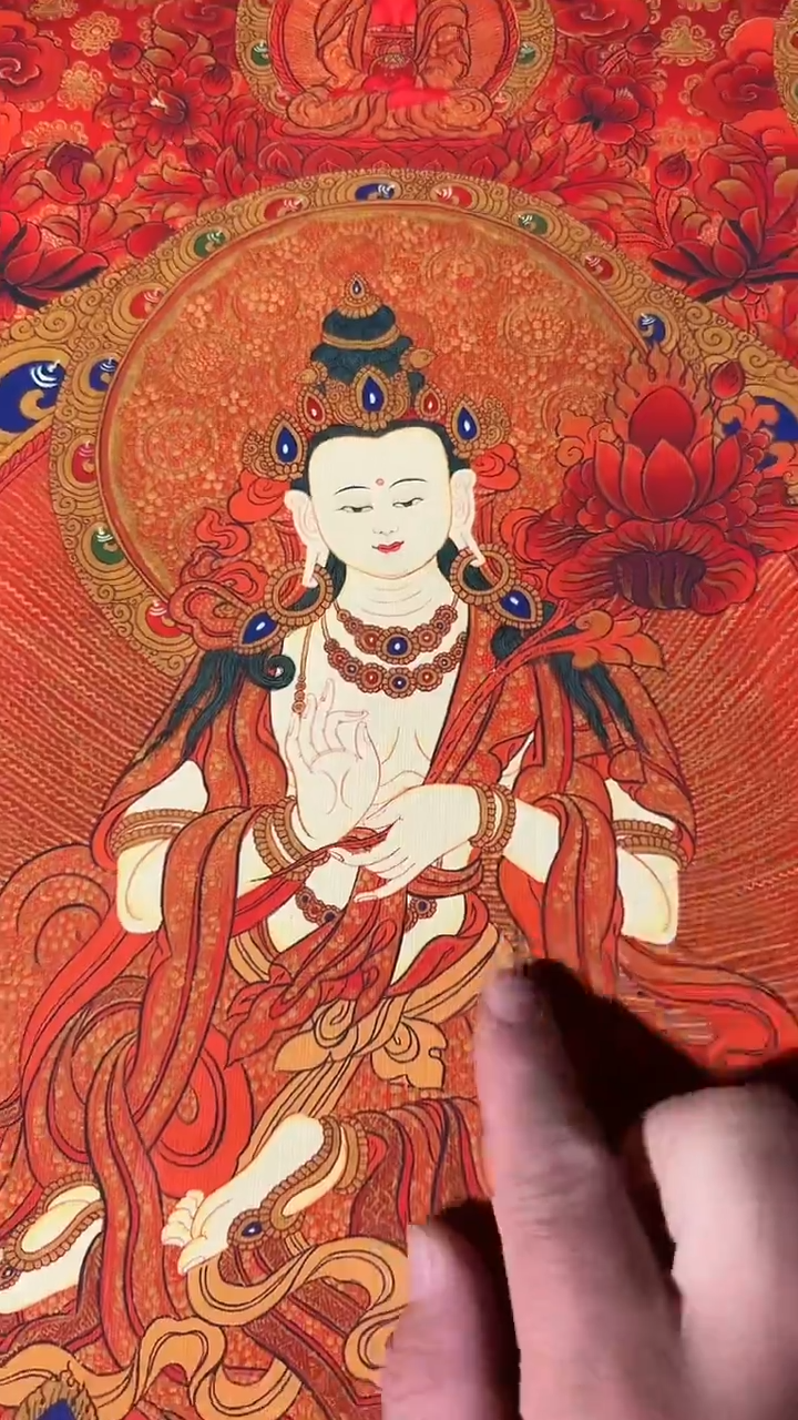 卷轴画藏式珍藏彩绘艺术馆172