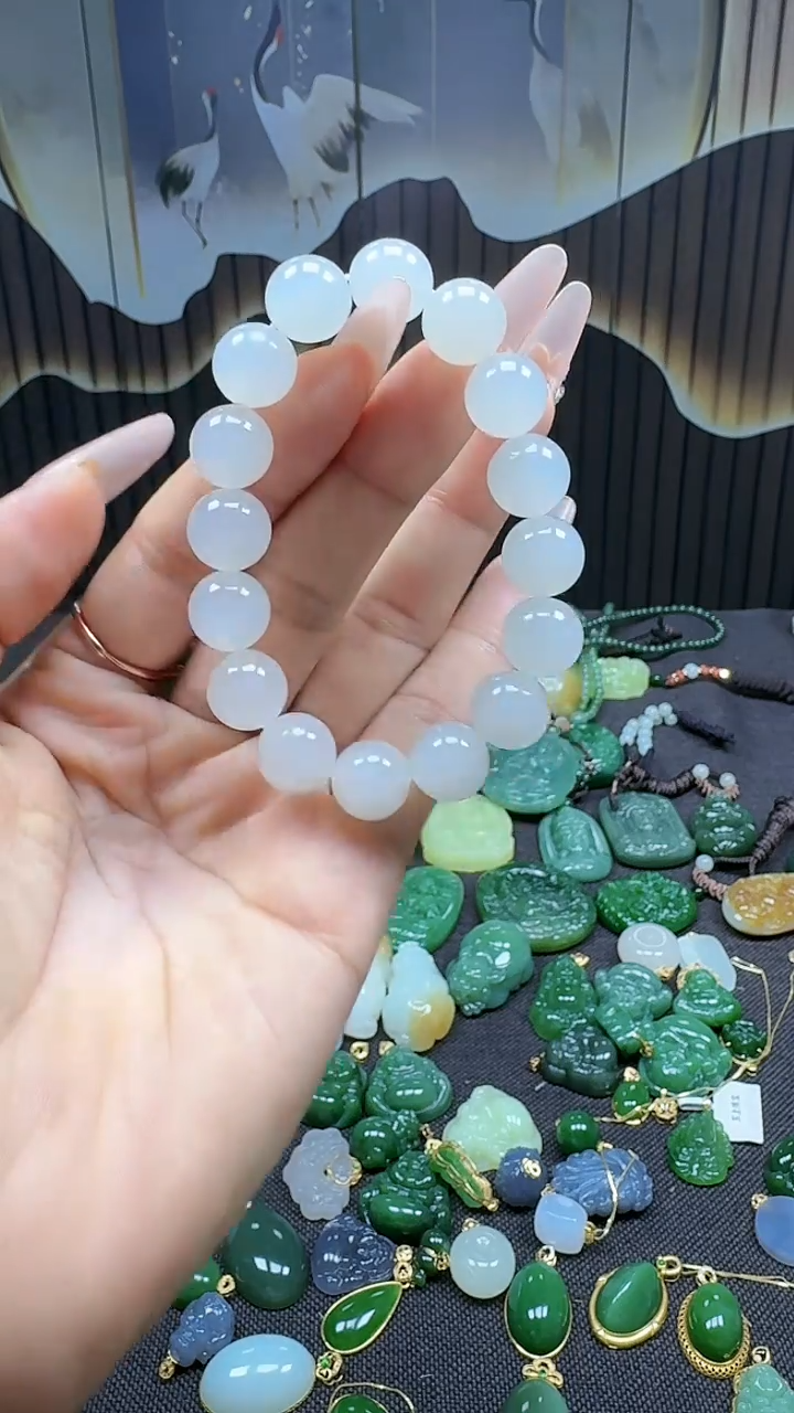 和田玉未镶嵌挂件11+