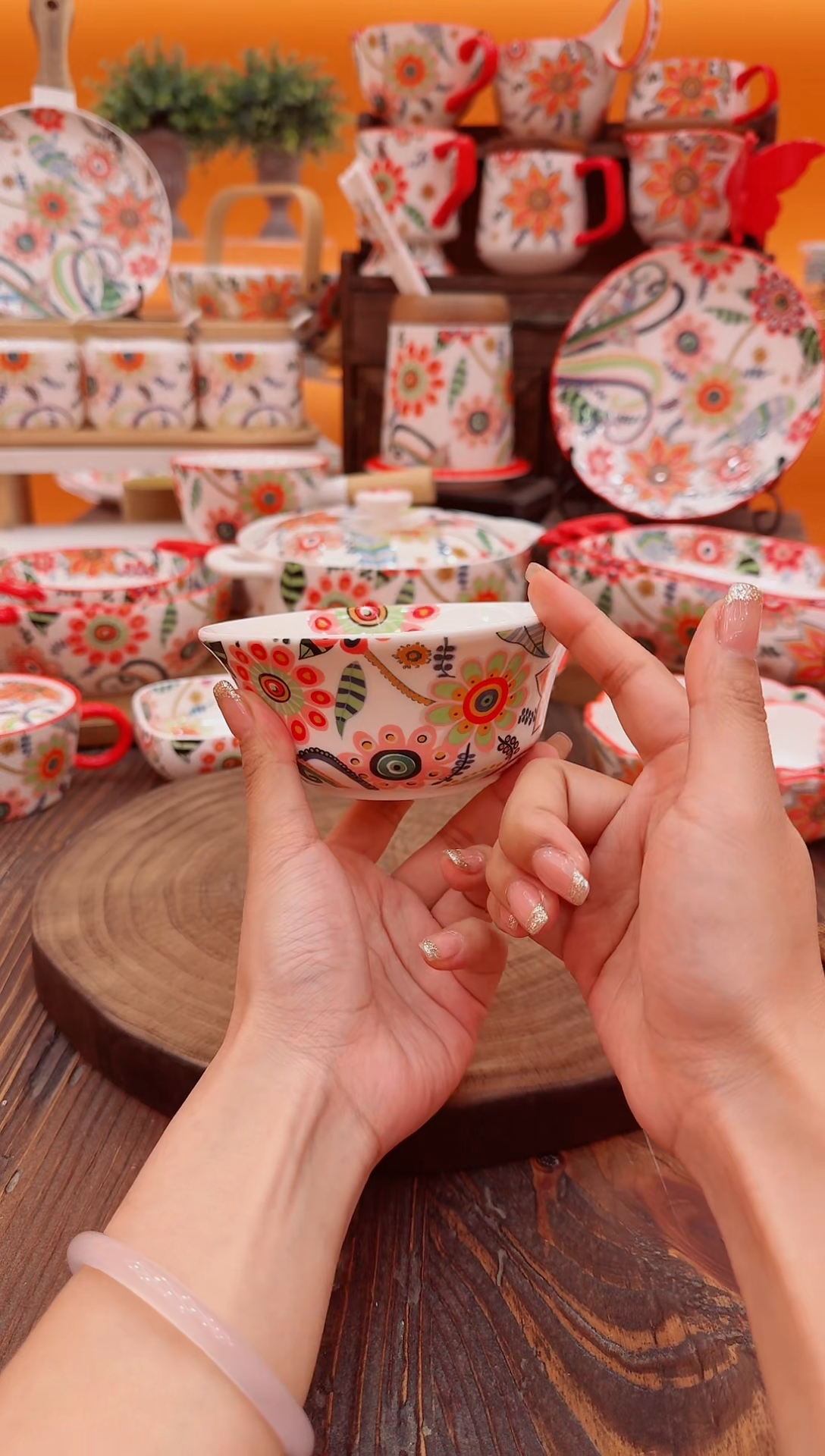 碗景德镇陶瓷手工碗