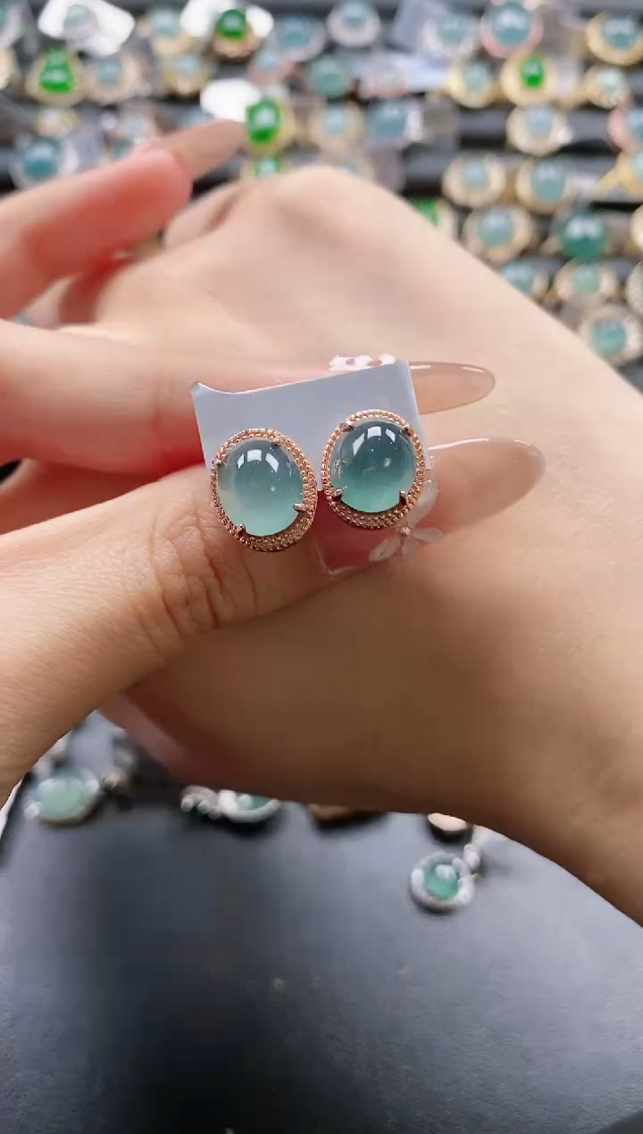 【闪购商品】翡翠戒指银S925镶嵌651151