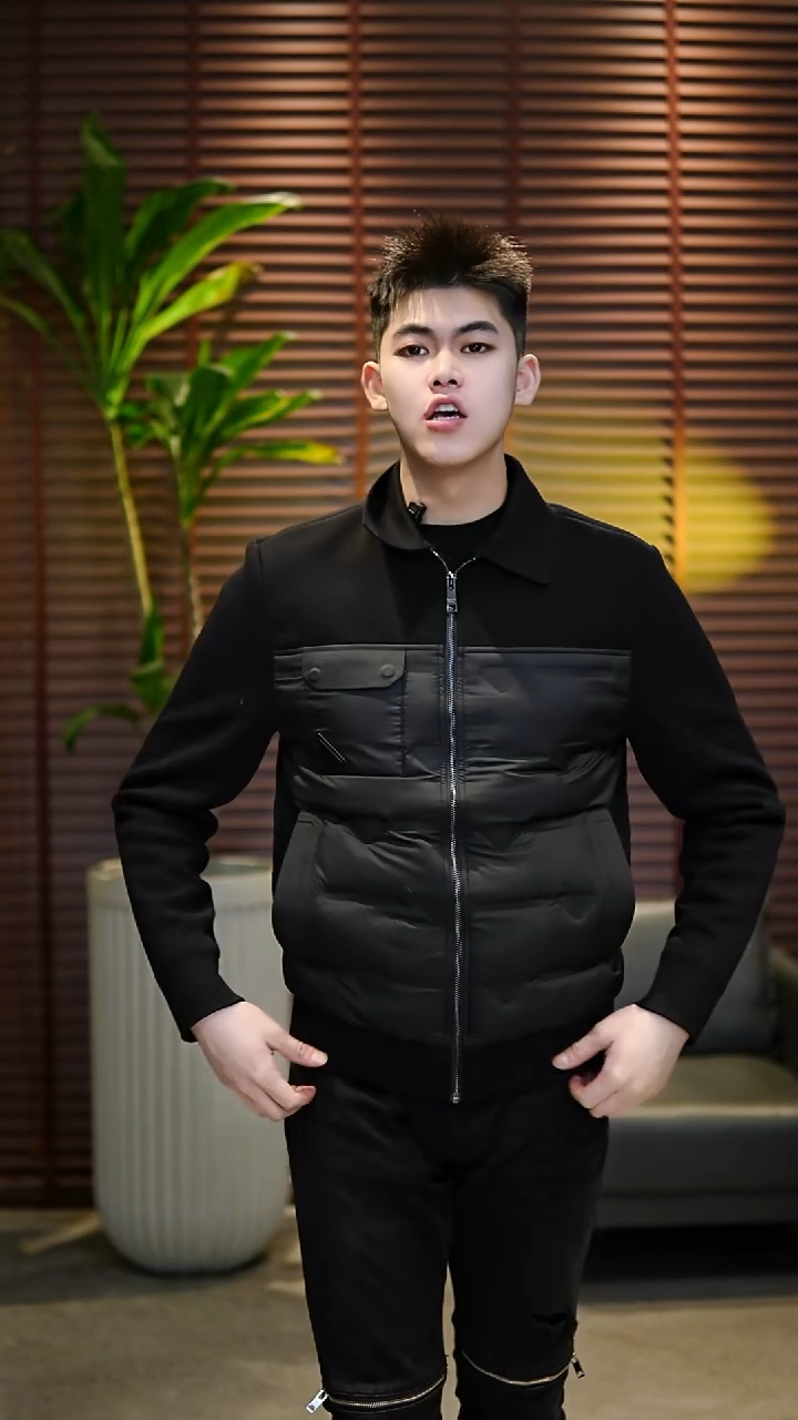 48码（100-125斤）男士羽绒服