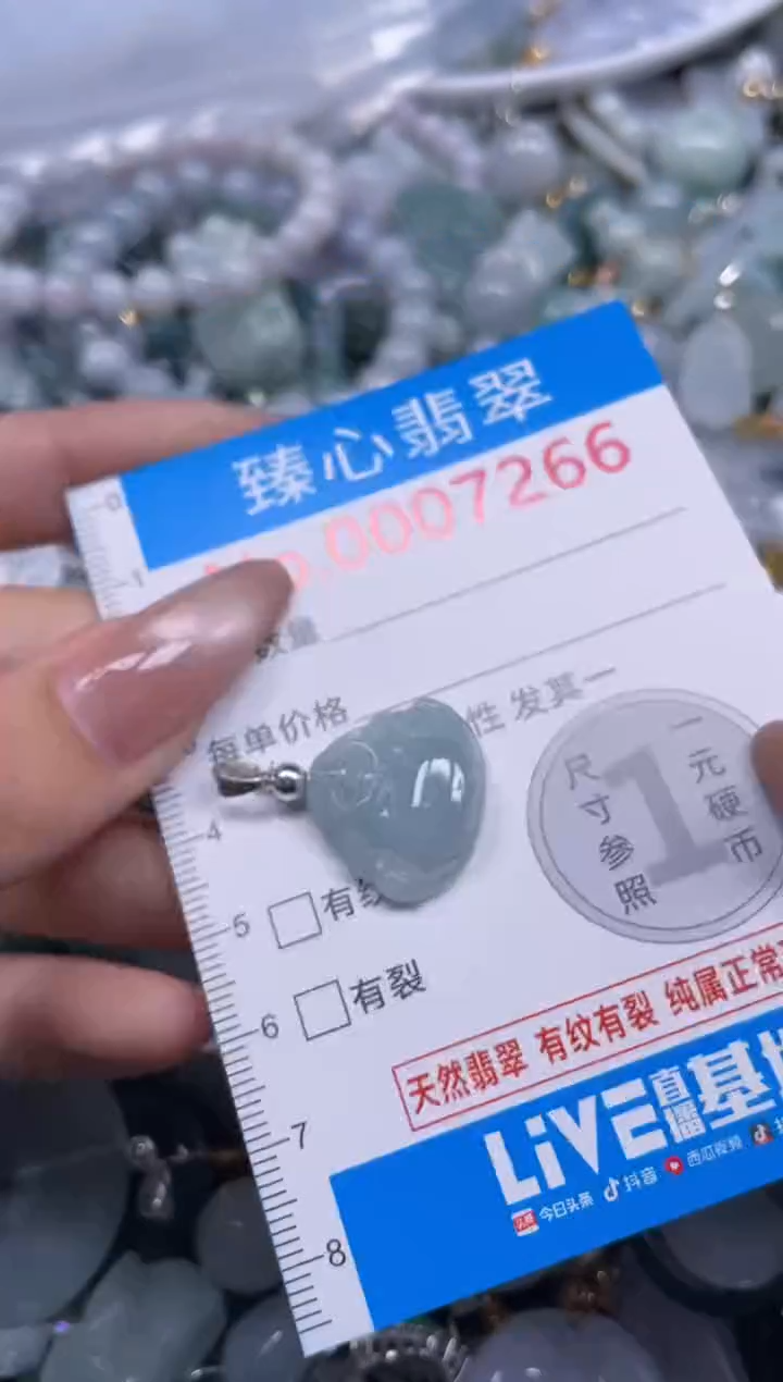 颈饰未镶嵌翡翠7266