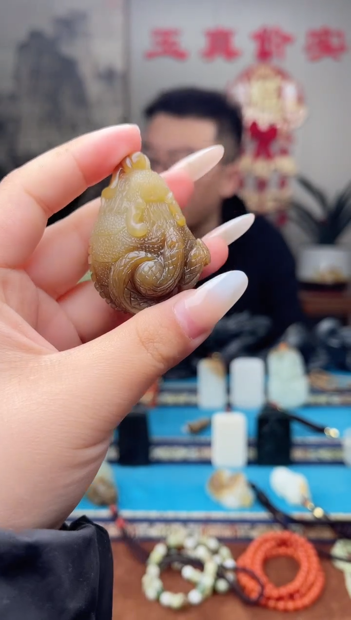 【闪购商品】和田玉挂件未镶嵌1