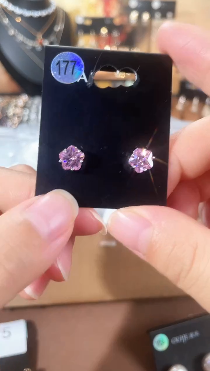 合金925银锆石豆177