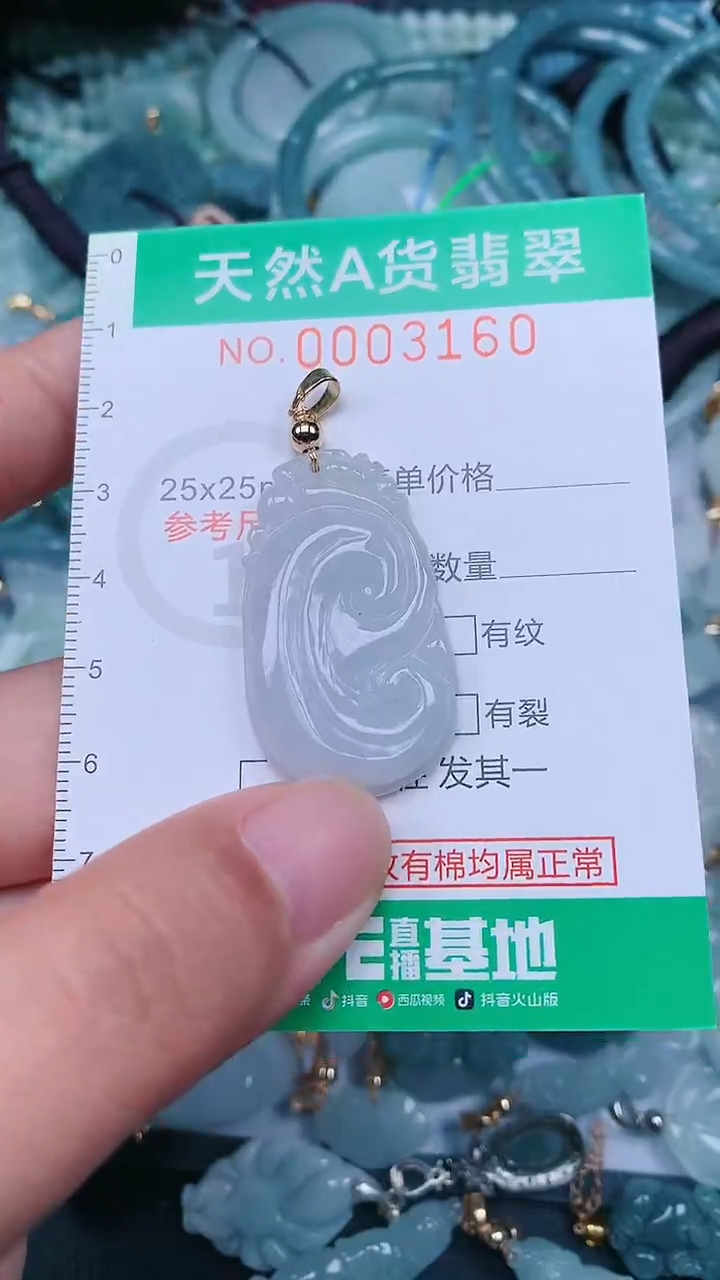 颈饰未镶嵌翡翠.0003160