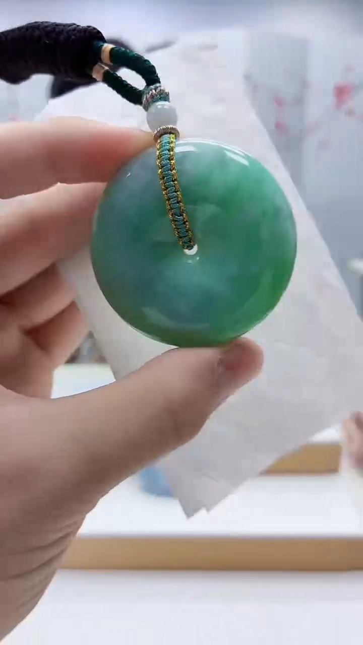 未镶嵌定制翡翠4812bb-毛货挂件82