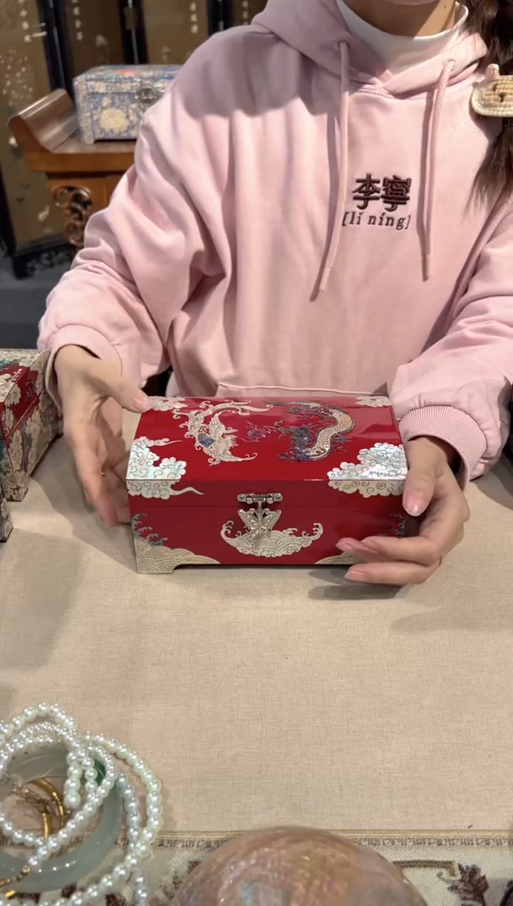 【闪购商品】按扣满贝弘贝雅螺钿漆器文化馆