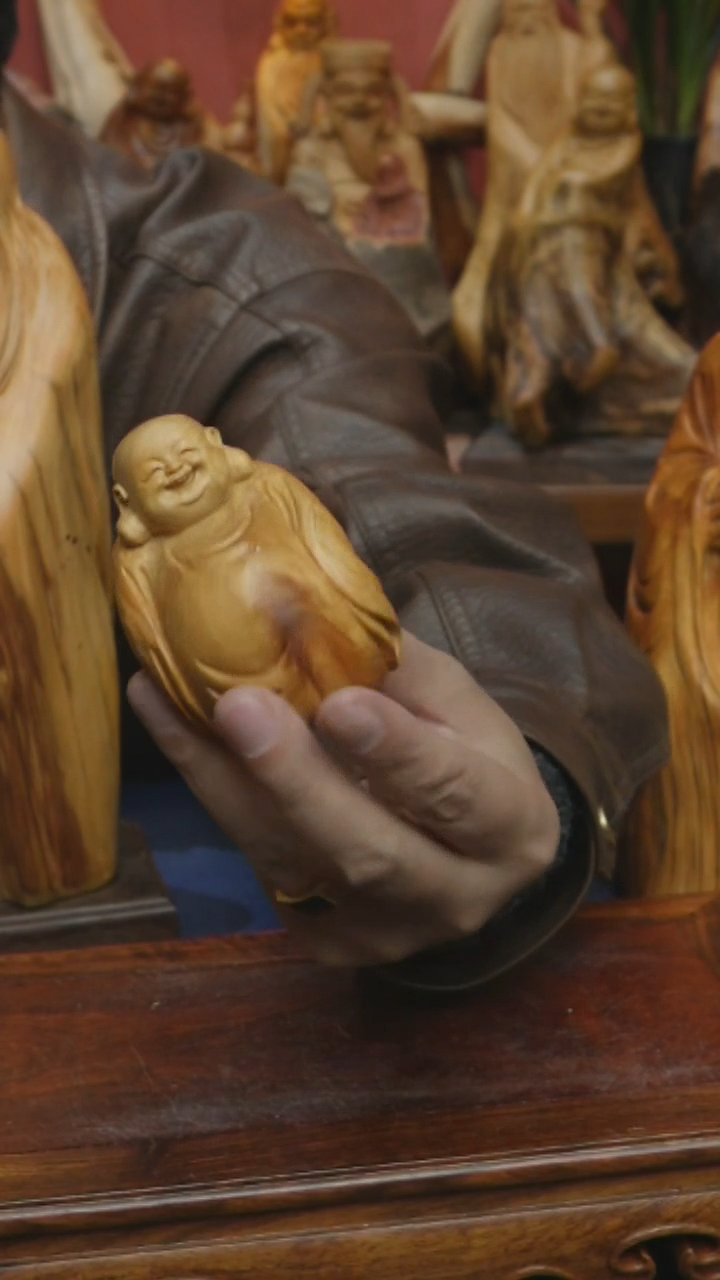 【闪购商品】柏木（崖柏）木雕1