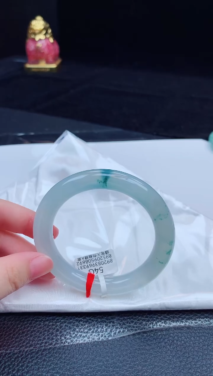 翡翠手镯未镶嵌缅甸天然翡翠A货手镯