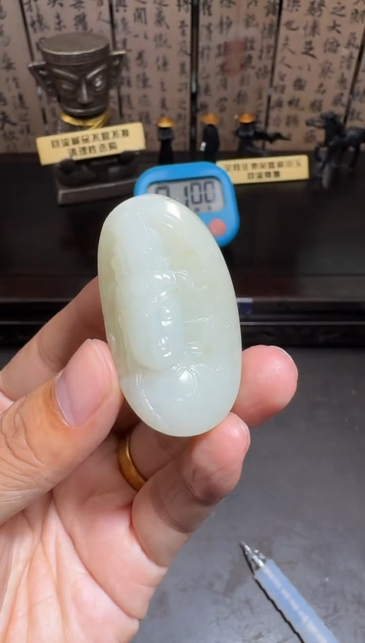 未镶嵌和田玉挂件和田玉