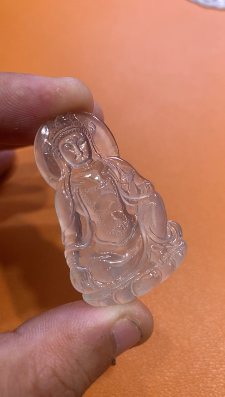 【闪购商品】翡翠颈饰未镶嵌大势至12800