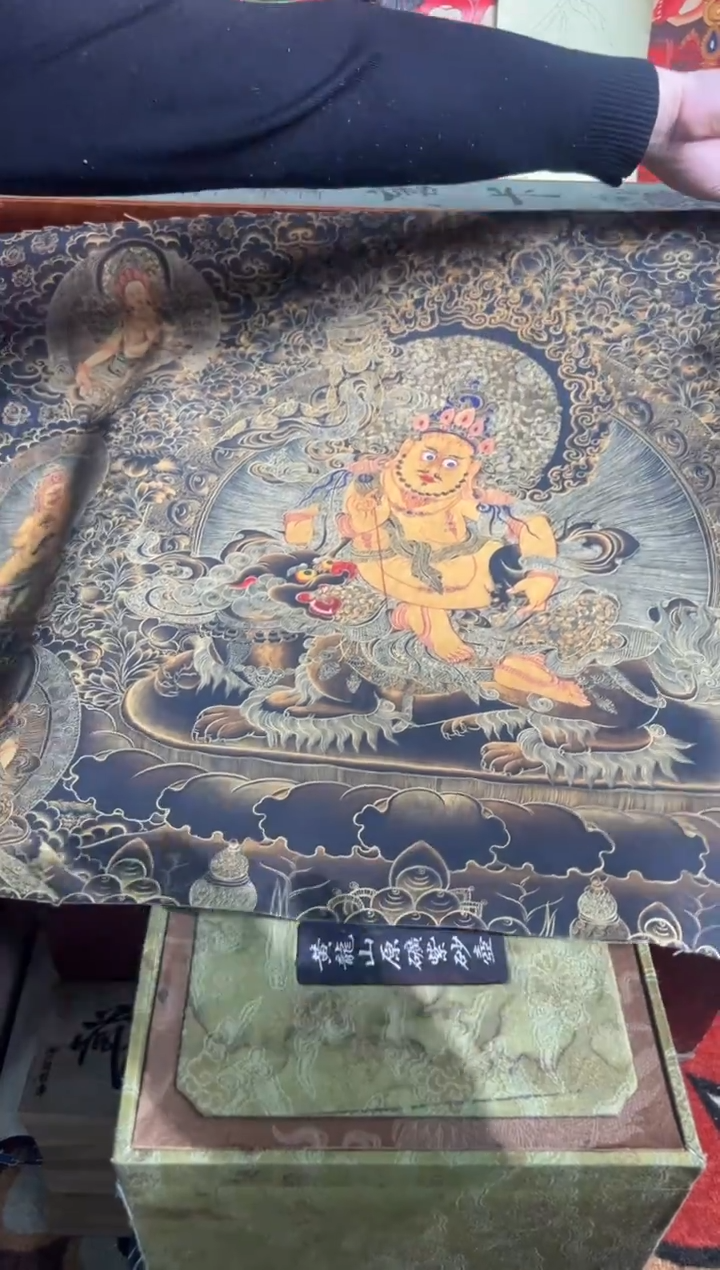 卷轴画卷轴画奥奥的唐卡