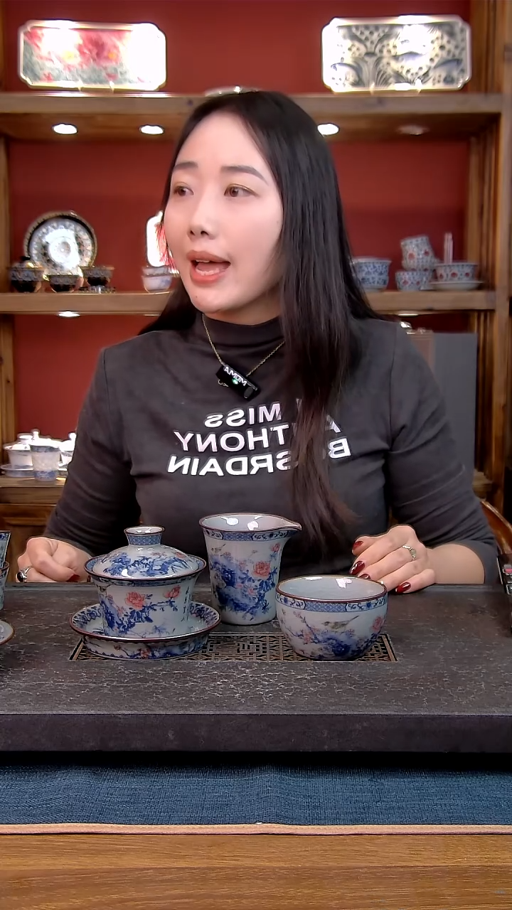 简装家用款3件套 老陶泥开片纹陶瓷茶具