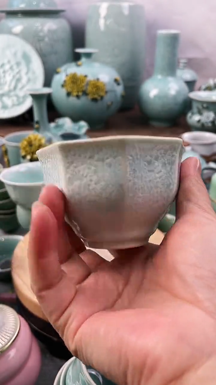 【闪购商品】特价 微瑕 慧仙青瓷