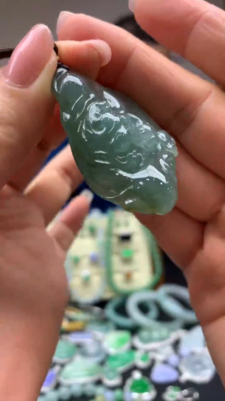 【闪购商品】翡翠颈饰未镶嵌8-天然翡翠