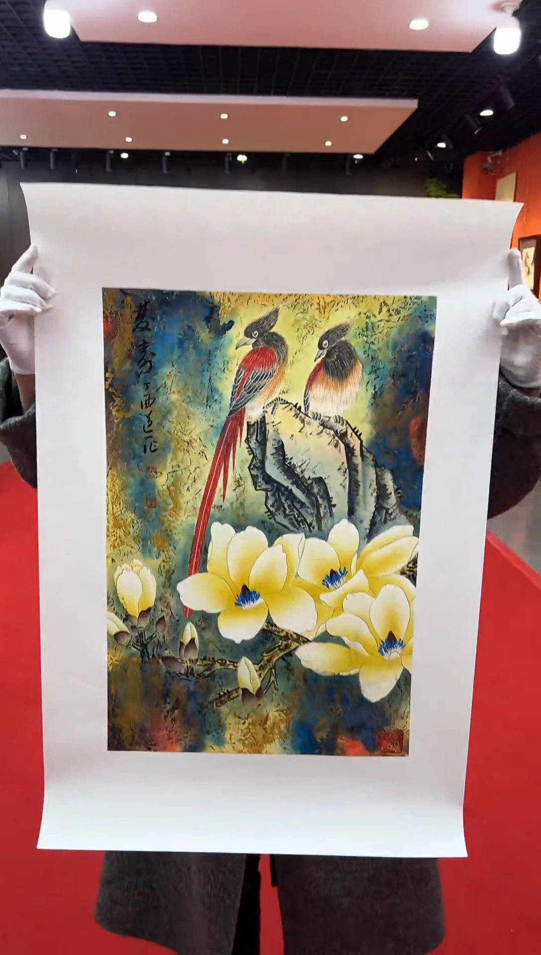 【闪购商品】国画道一老师亲笔绘画作品A28